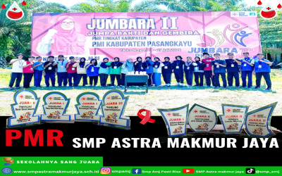 Kontingen JUMBARA PMR SMP Astra Makmur Jaya Tahun 2024 Sabet 8 Penghargaan
