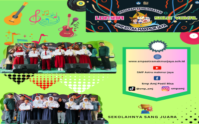 SMP Astra Makmur Jaya Gelar Lomba Solo Vokal Kategori SD dan SMP