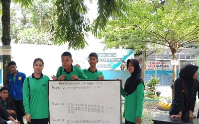 Adu Visi Empat Calon di Pemilihan OSIS SMP Astra Makmur Jaya