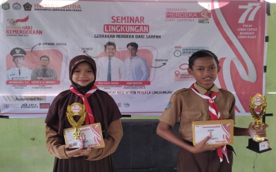 Siswa SMP Astra Makmur Jaya Borong Juara Lomba Baca Pidato Tahun 2022